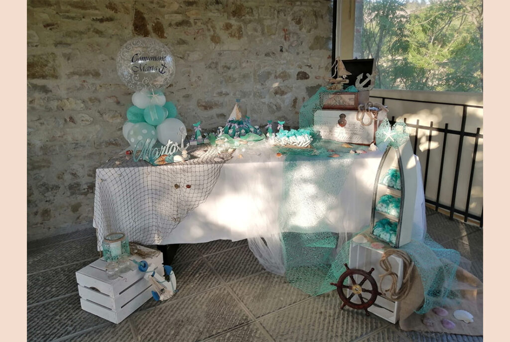12 Lanterne Antivento a Forma di Pesce, Decorazione da Tavolo per Battesimo, Comunione, Cresima - Ragazza, Ragazzo - per Tealight e Candele