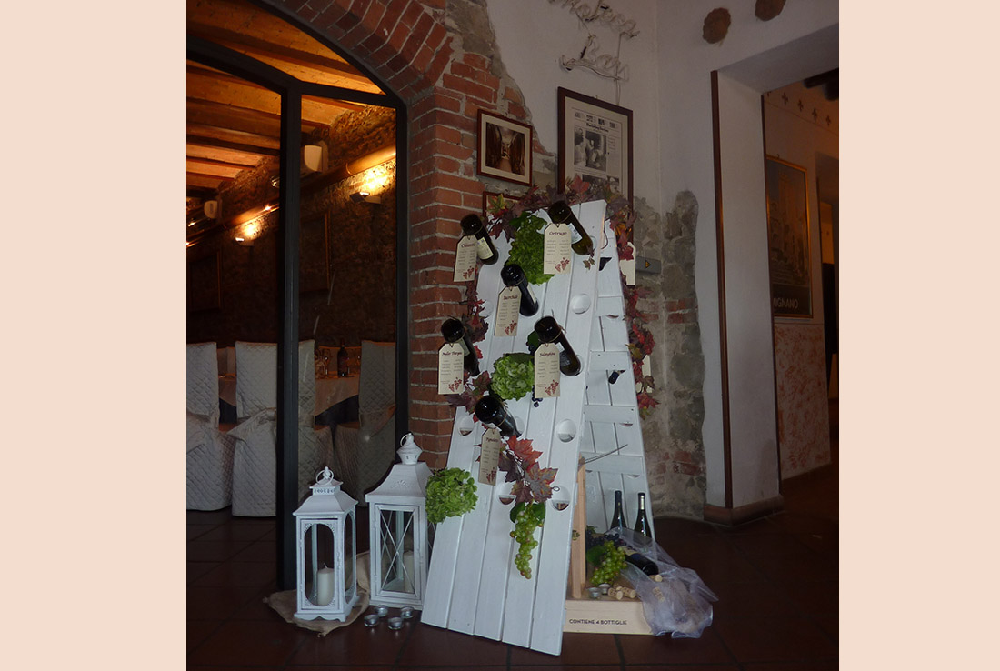 cantinetta per tableau de mariage